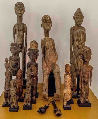 Diese Figuren bleiben in der Stadt.