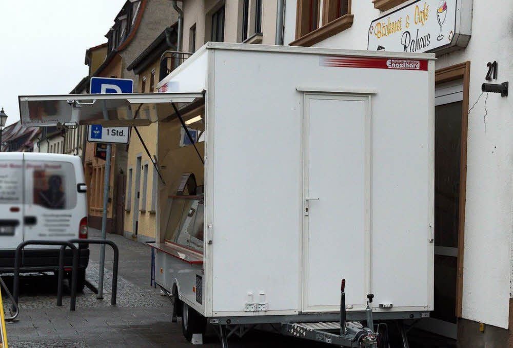 Der Standort der Bäckerei Rahaus am Neumarkt in Merseburg feiert in diesem Jahr 20-jähriges Bestehen.