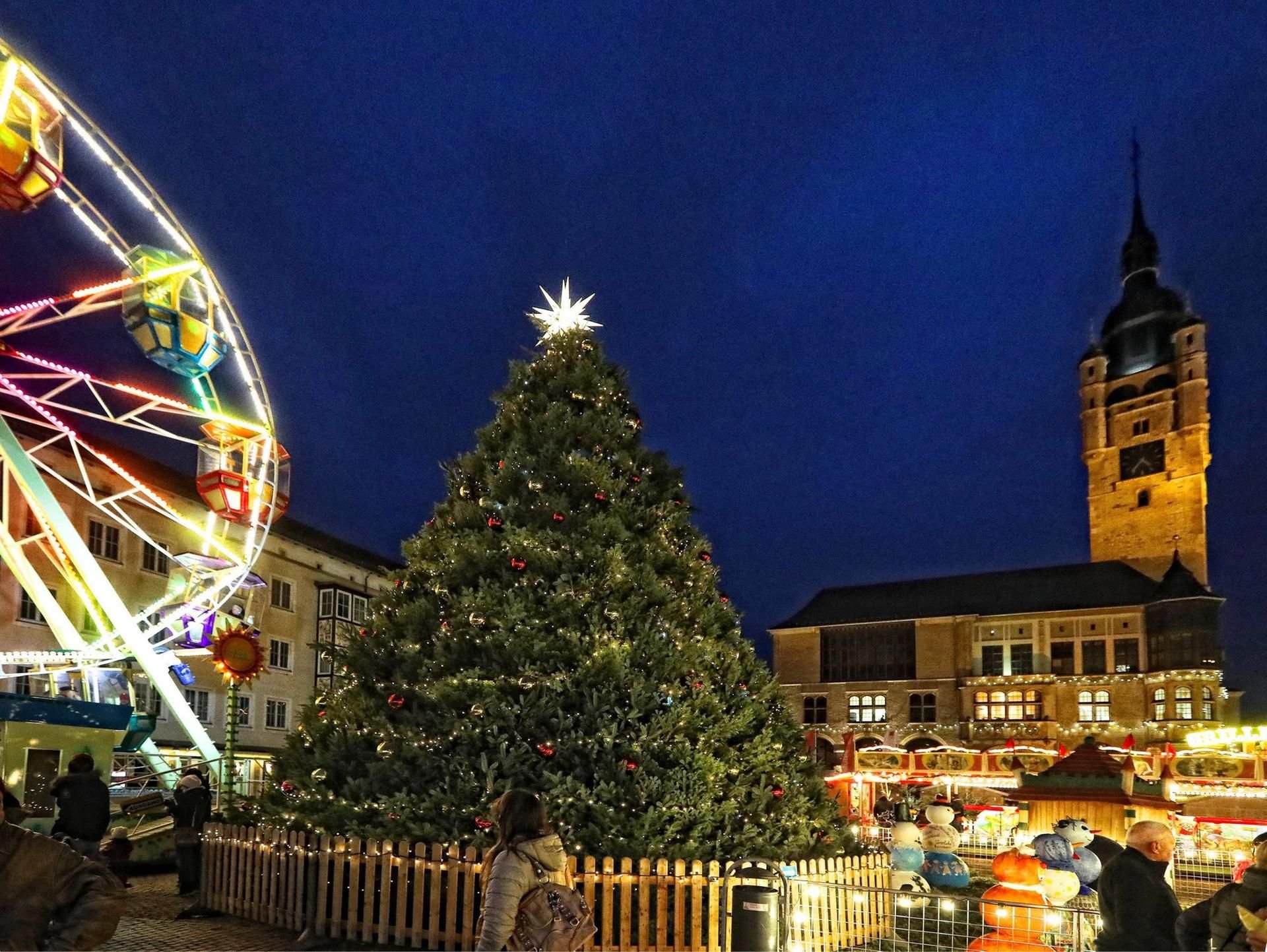 Der Adventsmarkt in Dessau fällt 2020 aus.