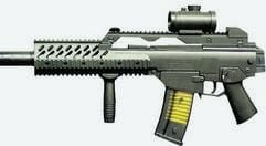 Eine Softair-Waffe: Kaum von echter zu unterscheiden.