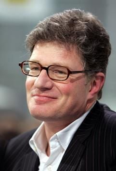 Der deutsche Autor und TV-Moderator Roger Willemsen auf der Buchmesse in Leipzig (Foto: dpa)