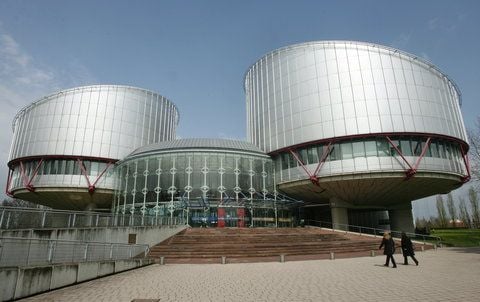 Ansicht des Gebäude des Europäischen Gerichtshofs für Menschenrechte (EGMR) in Straßburg. (FOTO: DPA)