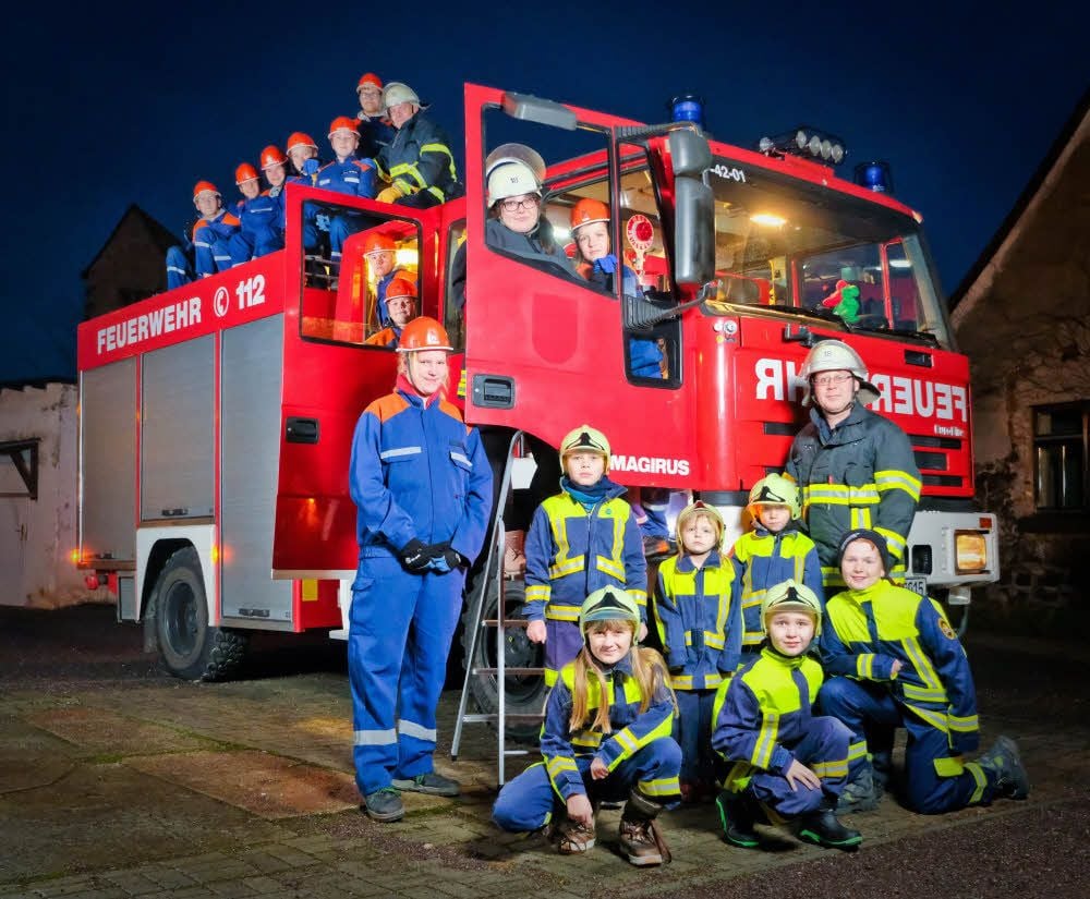 Bei der Freiwilligen Feuerwehr Lettin sind viele Kinder und Jugendliche aktiv. Für sie, Ausbildung und Einsätze opfern die Erwachsenen ihre Freizeit.