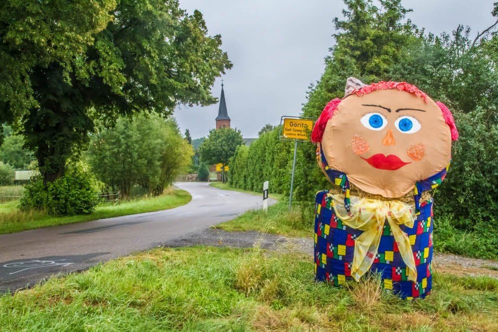 Alles ist vorbereitet - in Göritz kann am Wochenende gefeiert werden.