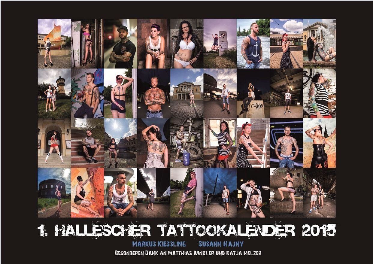 Deckblatt Hallescher Tattookalender 2015