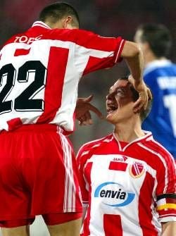 Der Cottbuser Kapitän und Schütze zum 1:0