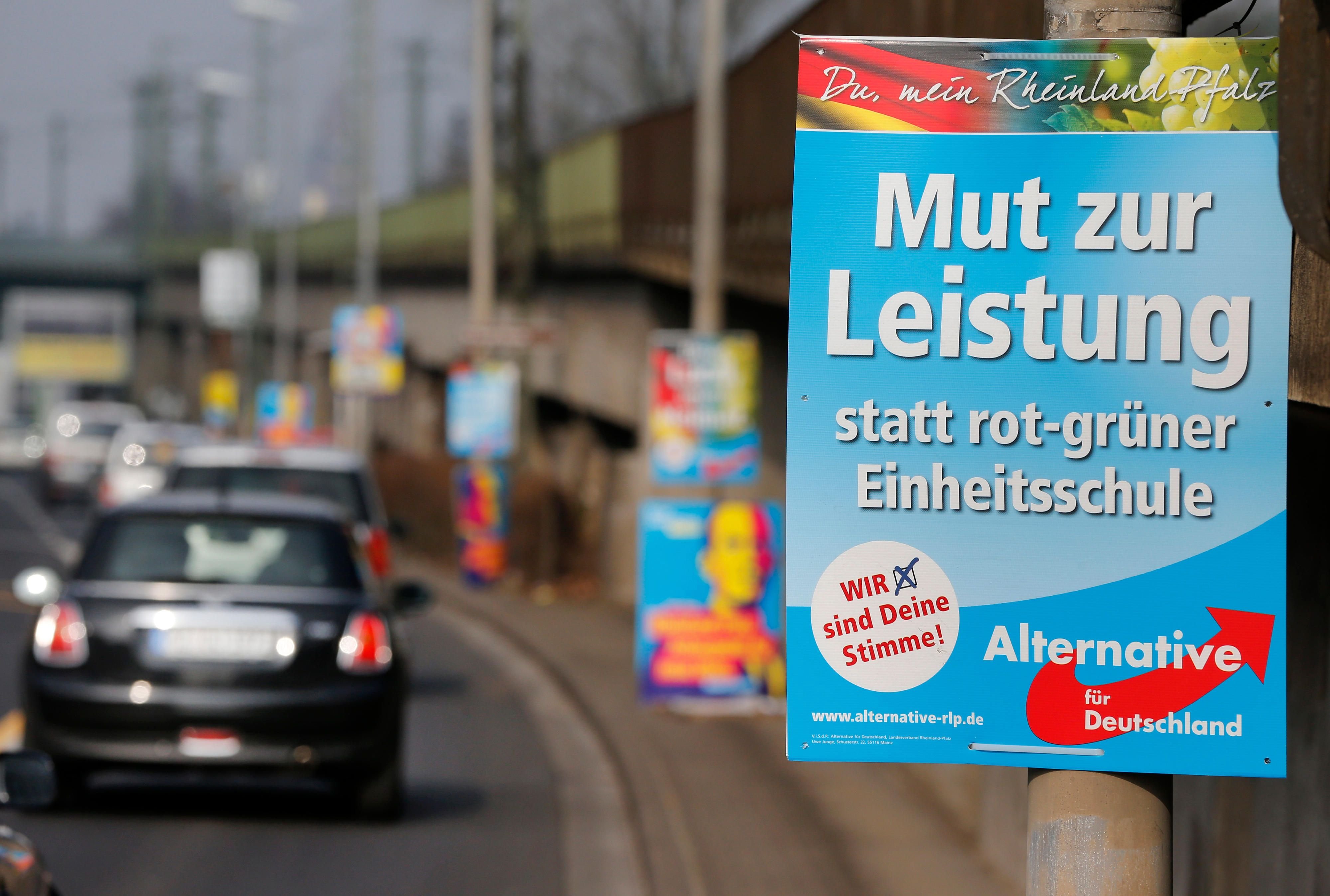 Wahlplakat der AfD