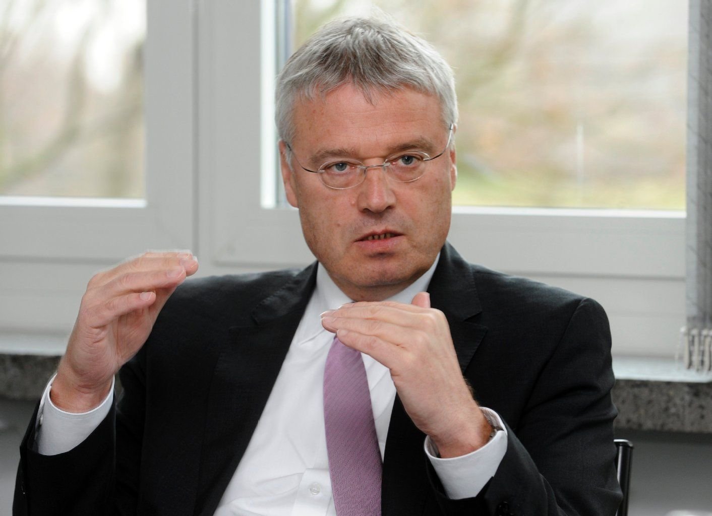 Dr. Joachim Geisler, Chef der Mitteldeutschen Braunkohlengesellschaft (Mibrag).