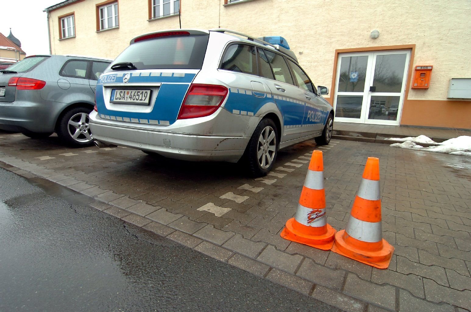 Die Polizeistation in Droyßig soll geschlossen werden.