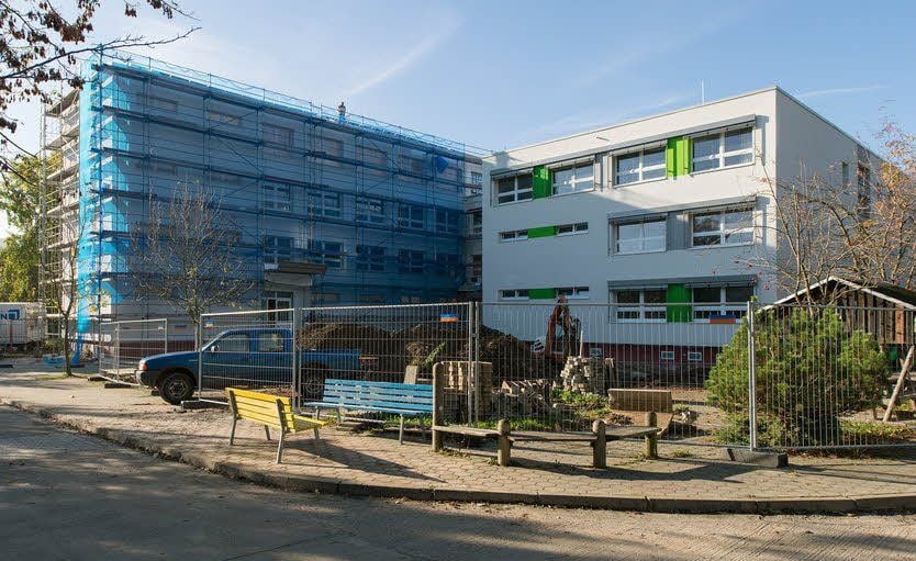 Die Sekundarschule Thale/Nord bekommt eine neue Haut.