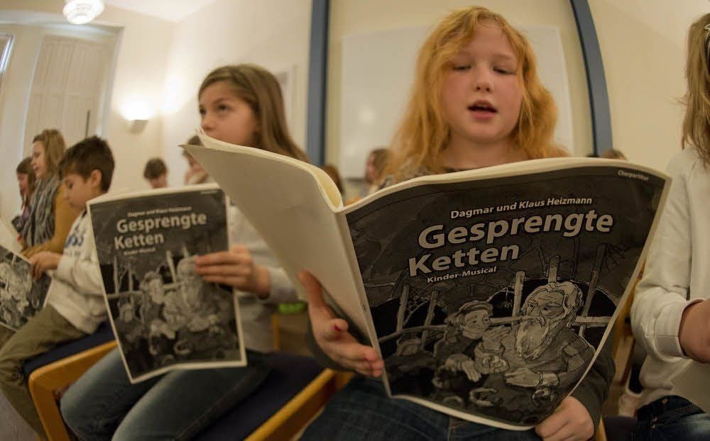 Antonia aus Köthen spielt im Musical auch eine Antonia - dort ist sie Marktfrau.