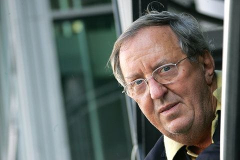 Der Schauspieler und Drehbuchautor Vadim Glowna aufgenommen auf der Internationalen Frankfurter Buchmesse am 07.10.2006. (FOTO: DPA)