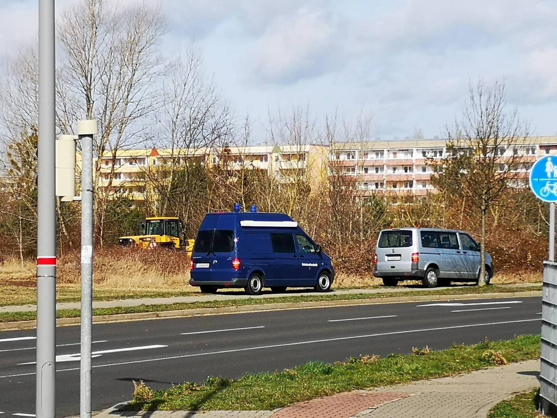 Kriminaltechniker der Polizei waren vor Ort.