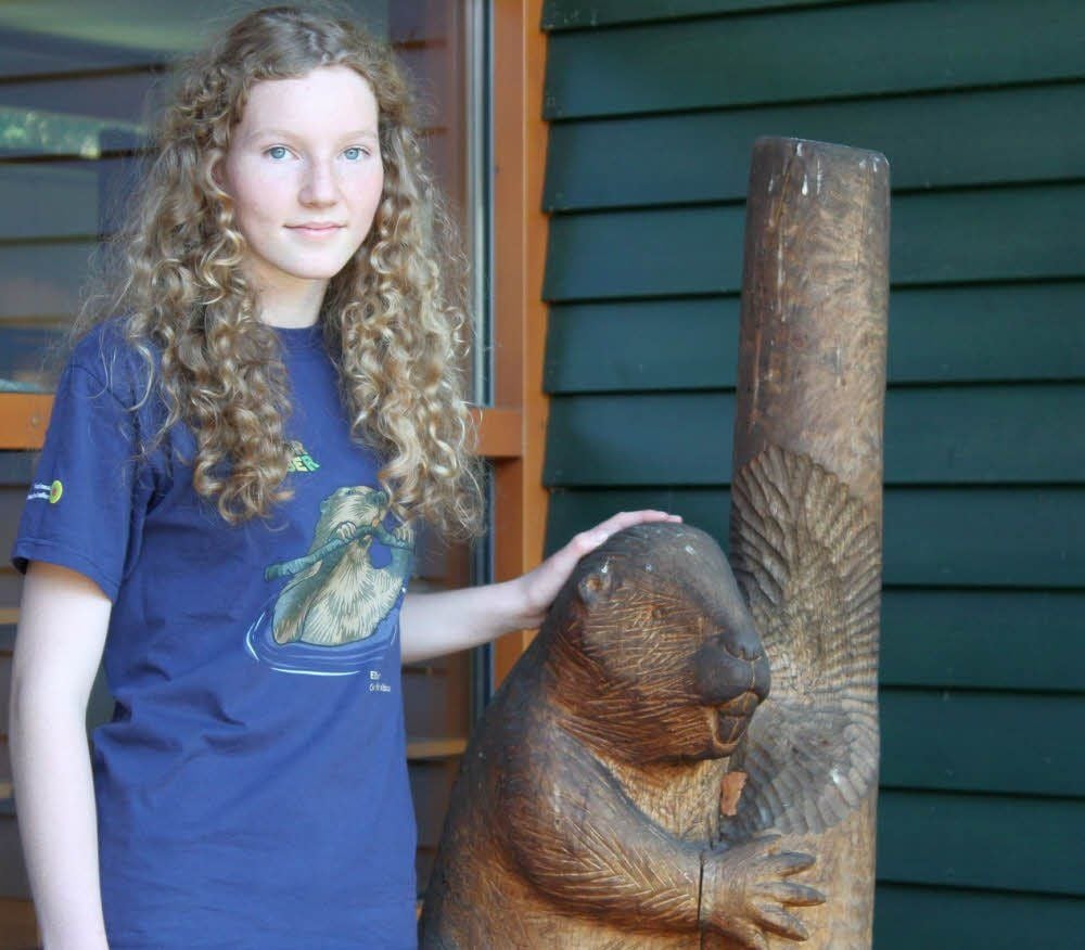Thea Keller gehört zu den besten und engagiertesten Junior-Rangern im Biosphärenreservat „Mittelelbe“.