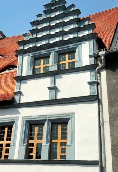 Das Schütz-Haus in Weißenfels