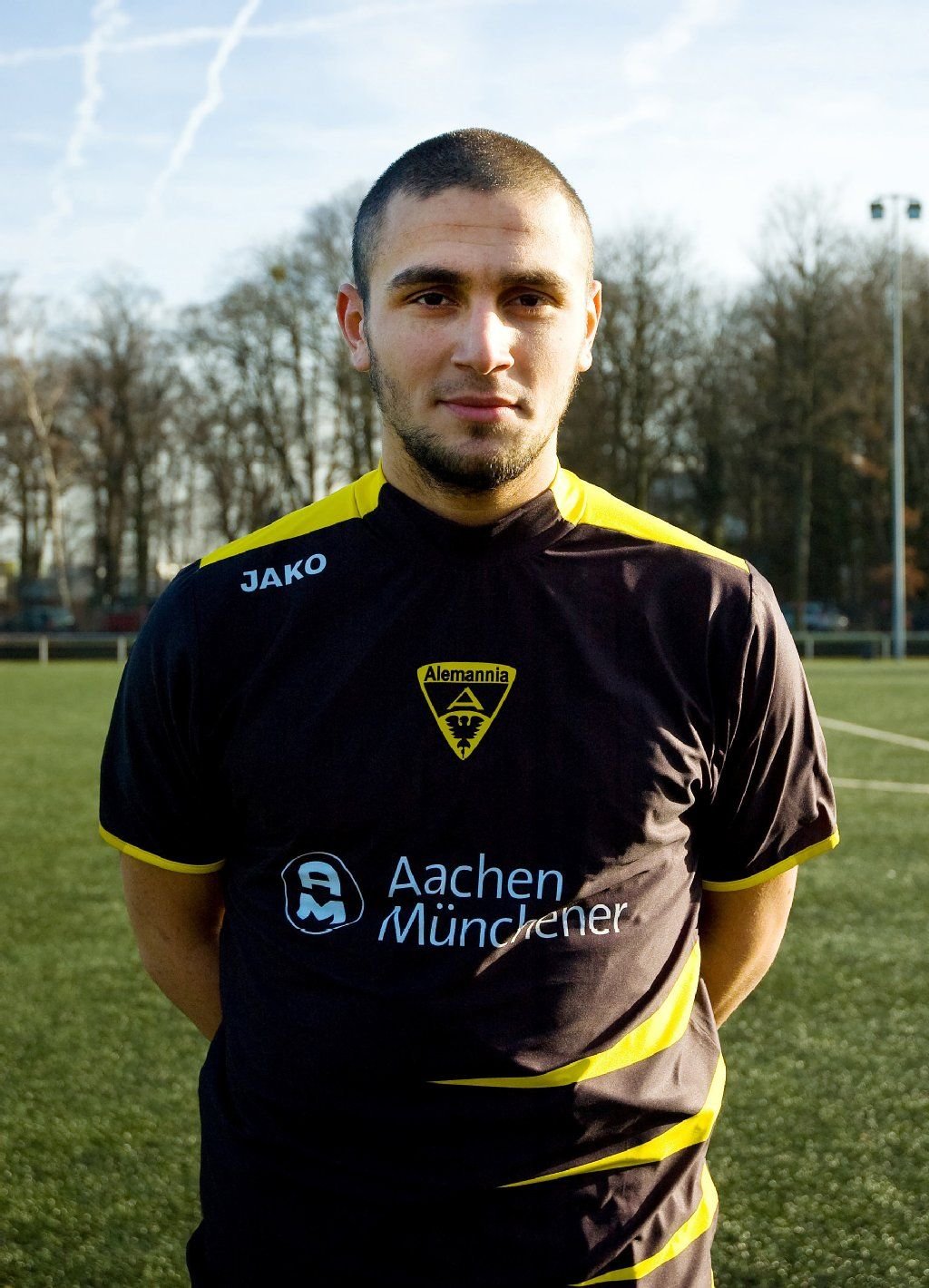 Der frühere Fußballer und U17-Nationalspieler Burak Karan (hier 2008 im Trikot von Alemannia Aachen) ist offenbar bei Kämpfen in Syrien ums Leben gekommen.