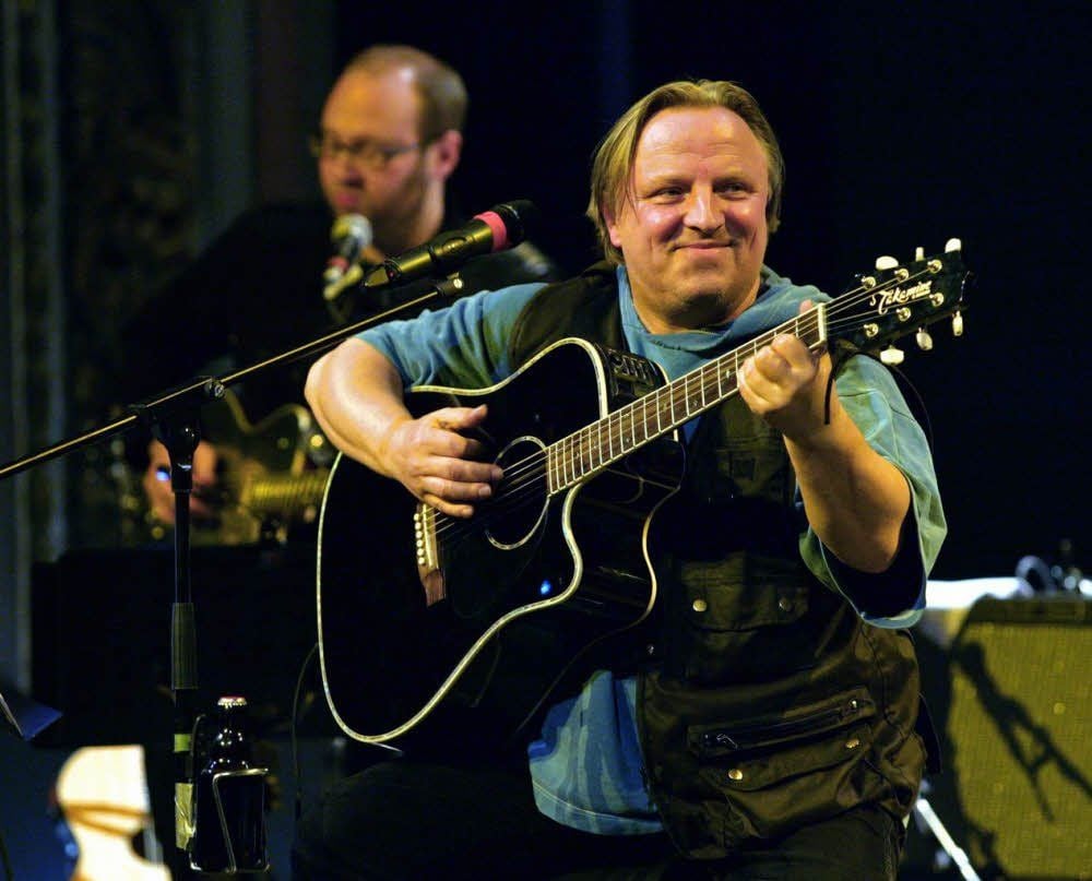 Axel Prahl bei einem Konzert im Theater Lübeck, 2012