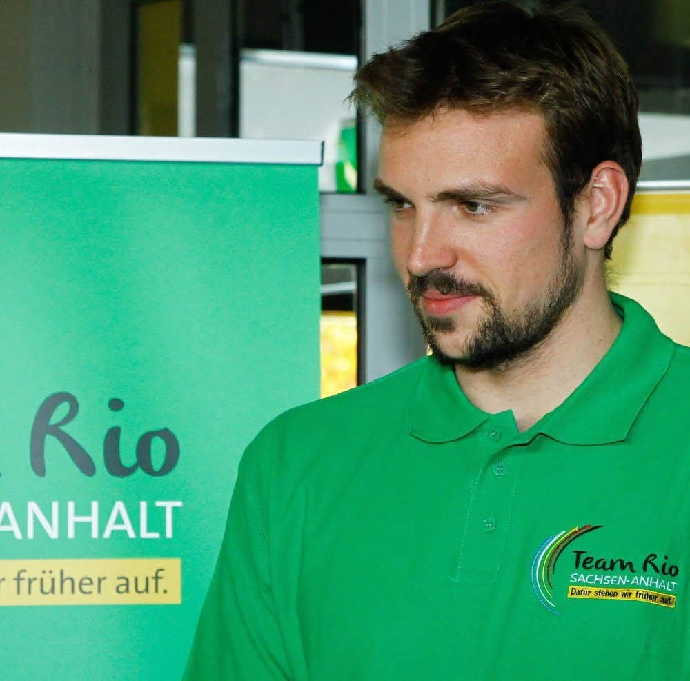 Paul Biedermann ist der Anführer vom „Team Rio“ in Sachsen-Anhalt.