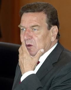 Bundeskanzler Gerhard Schröder. (Foto: dpa)