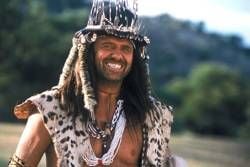 Haupdarsteller Leon Schuster als Mr. Bones
