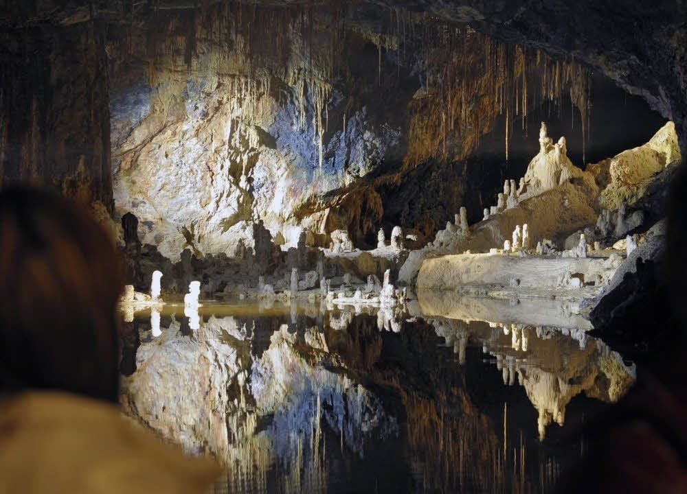 Für „Die kleine Meerjungfrau“ werden auch Szenen in den Saalfelder Feengrotten gedreht.