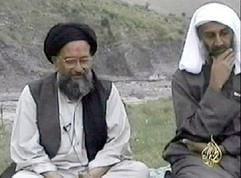 Die Männer an der Spitze von El Kaida: Eiman el Sawahiri (l.) und Osama bin Laden. (Archivbild: dpa)