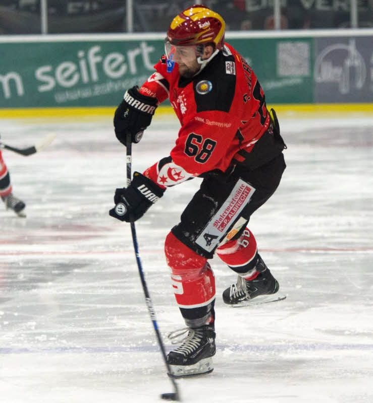 Danny Albrecht am Sonntag im Spiel gegen Erfurt