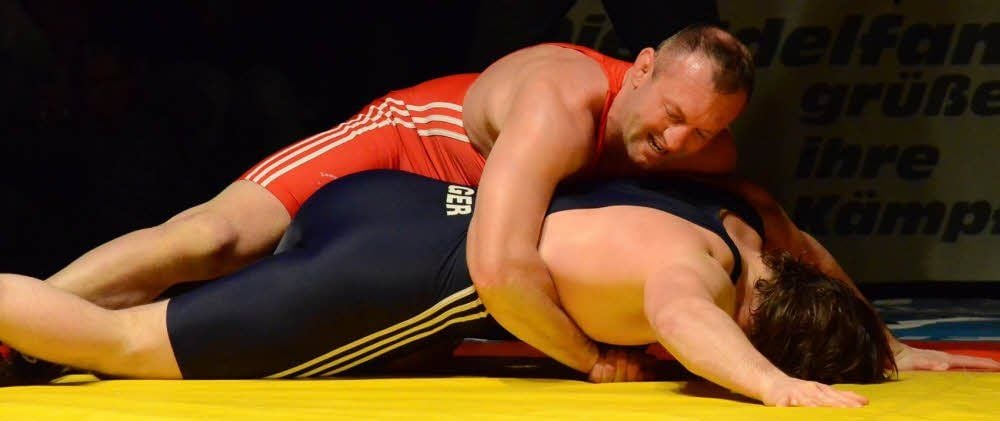 Olrik Meißner hat gegen den deutschen Vizemeister Felix Radinger seine ganze Routine ausgespielt.