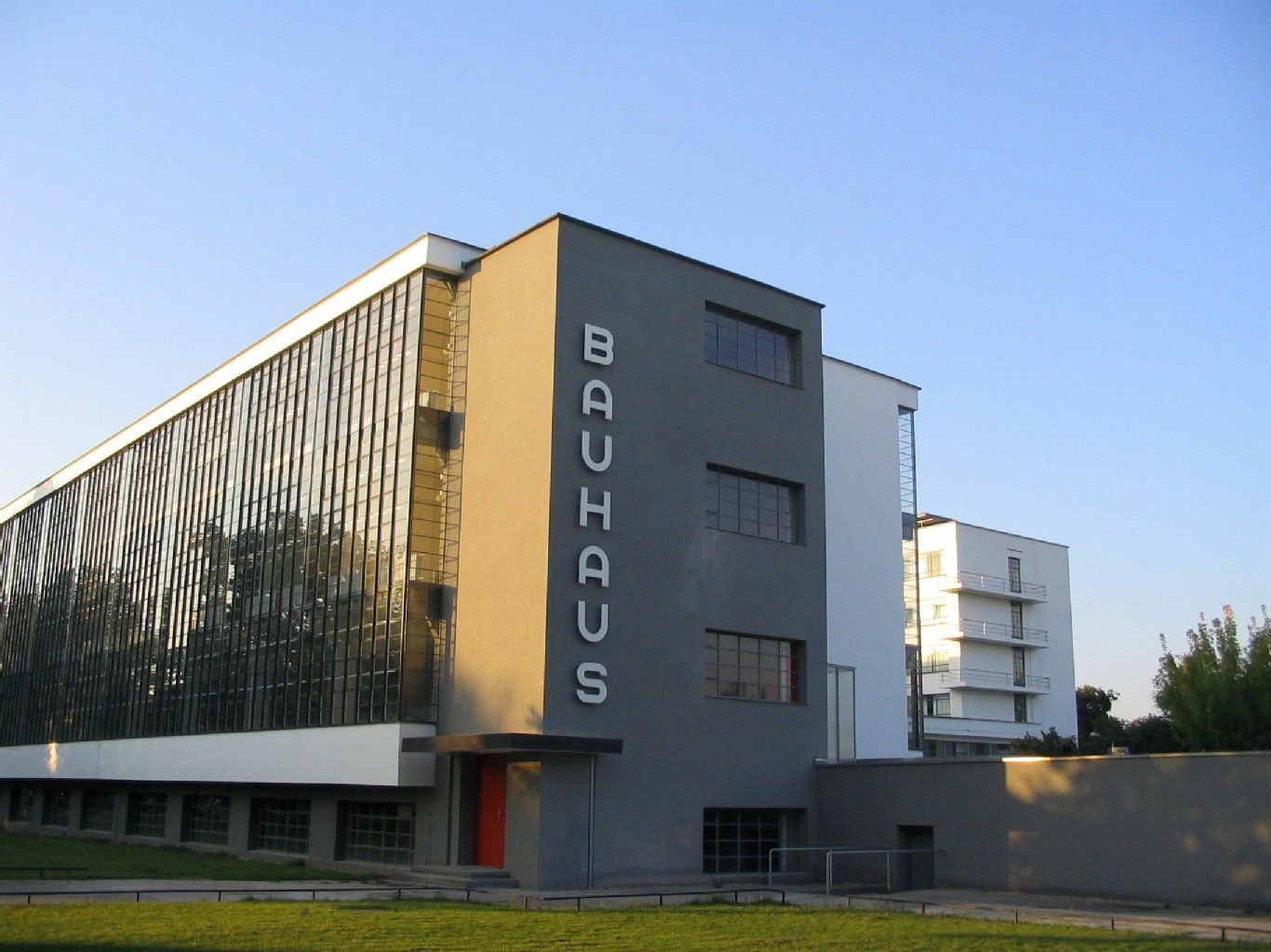Bauhaus-Gebäude in Dessau-Roßlau