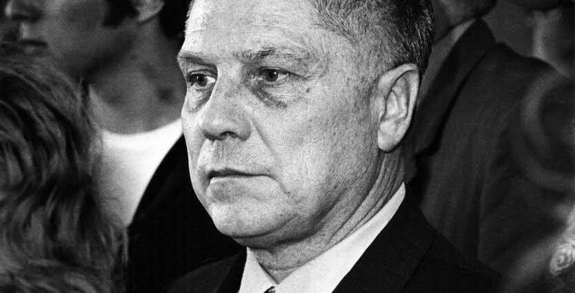 Der legendäre US-Gewerkschafter Jimmy Hoffa (1971)