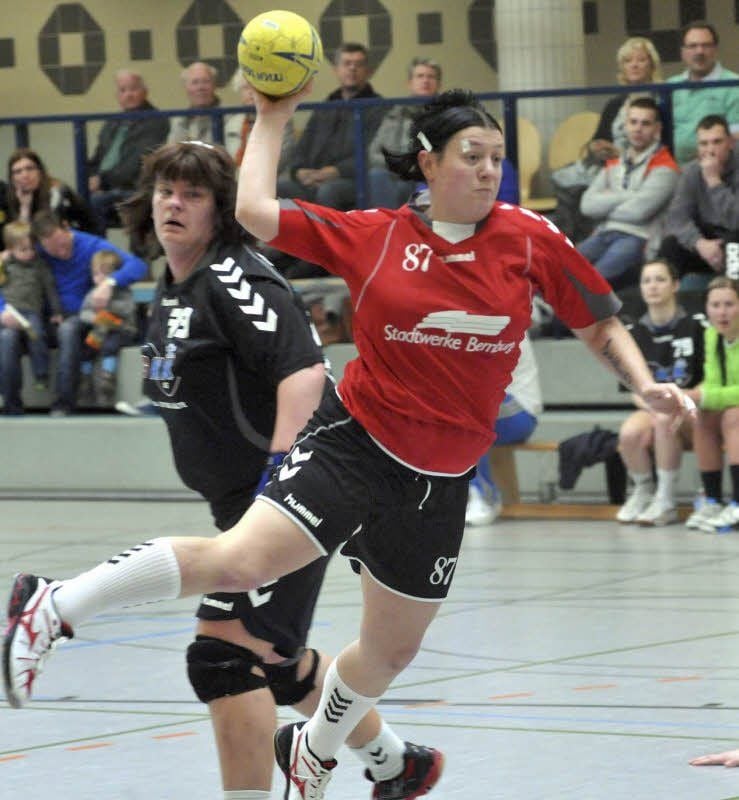 Alexandra Pajung spielte ihre Klasse am Kreis erneut aus und traf sechsmal ins Schwarze.