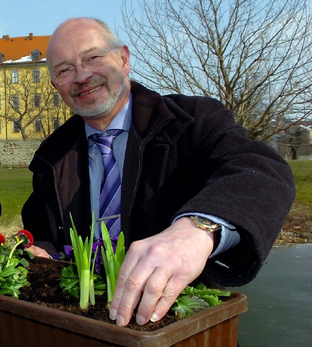 Der Zeitzer Oberbürgermeister Volkmar Kunze (FDP)