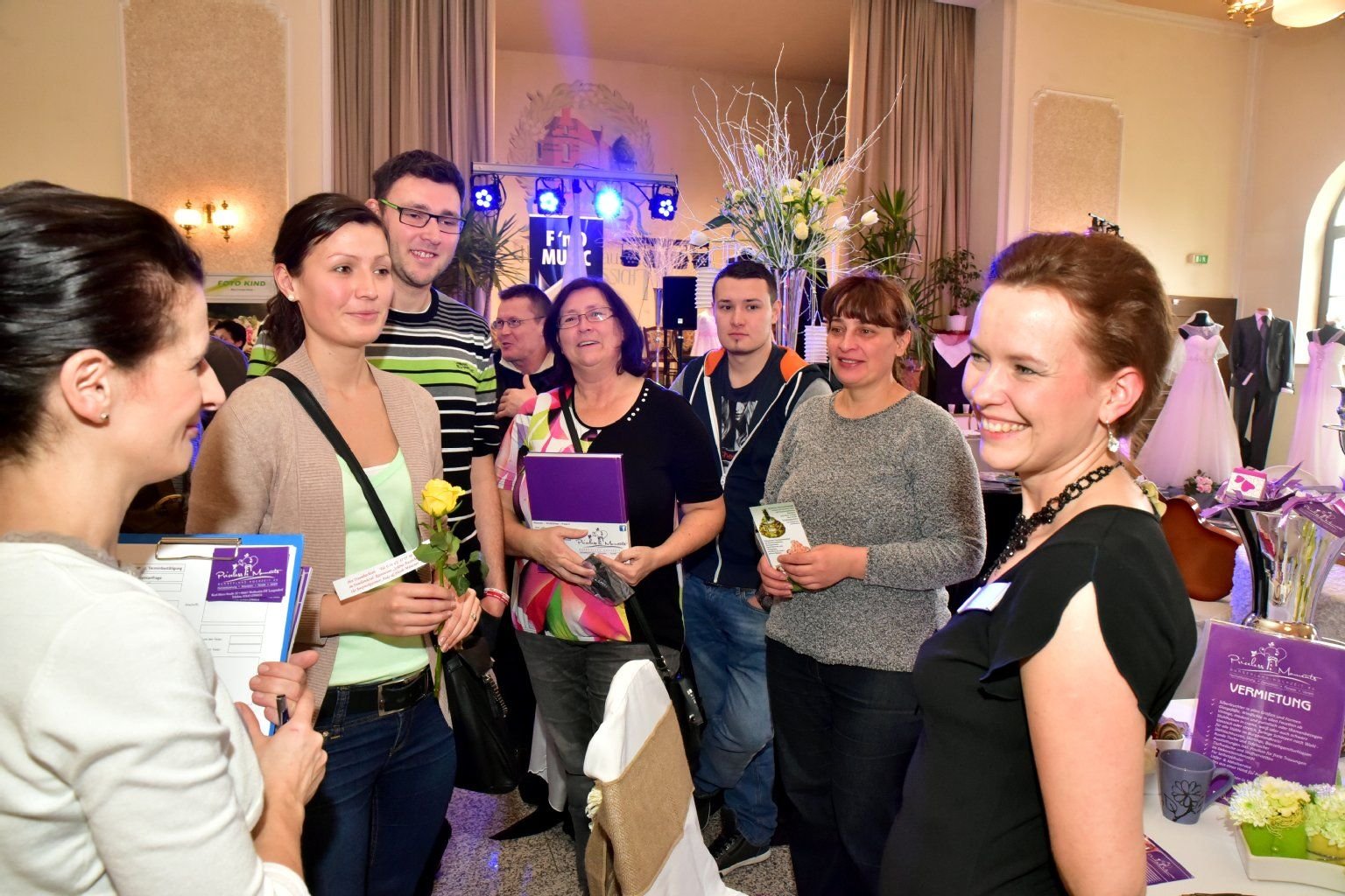 Hochzeitsmesse im Hotel "Schöne Aussicht" in Leißling