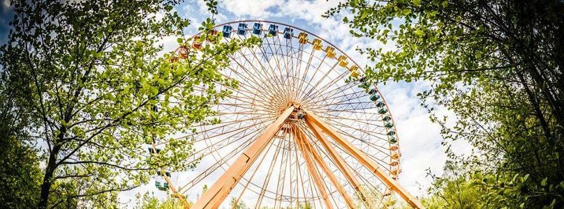 Das Wahrzeichen des Spreeparks. Langsam verkommt es.