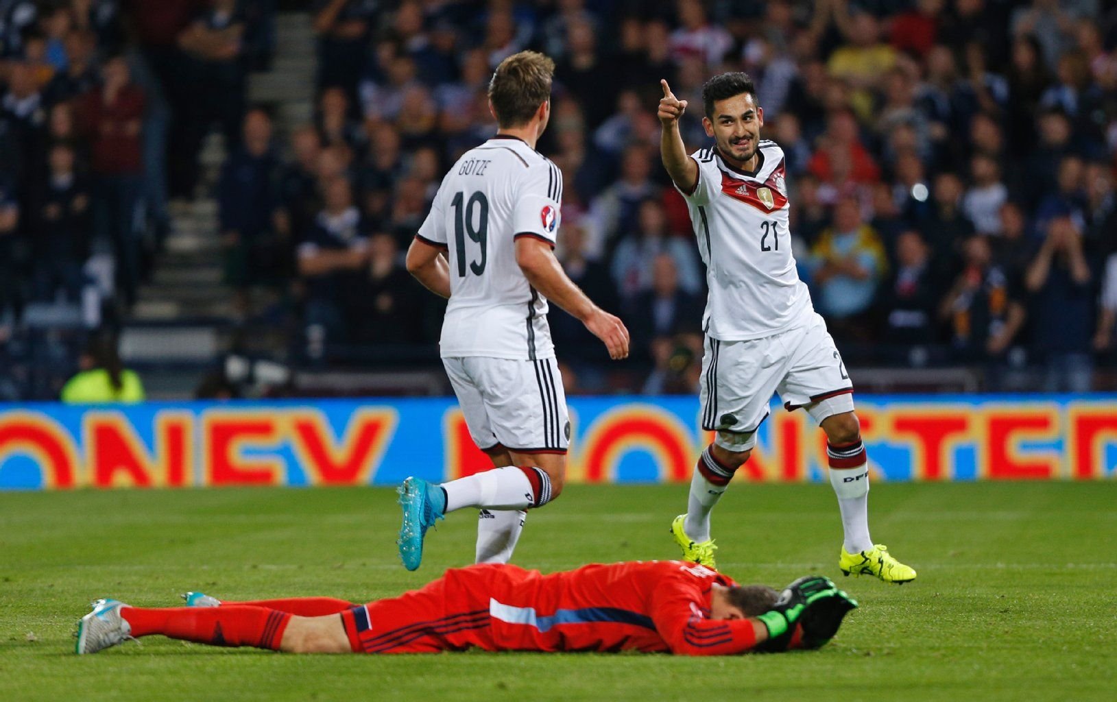 Ilkay Gundogan schoss das dritte Tor für die DFB-Elf
