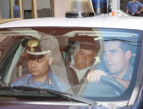 Festnahme eines italienischen Mafia-Mitglieds. (ARCHIVFOTO: DPA)