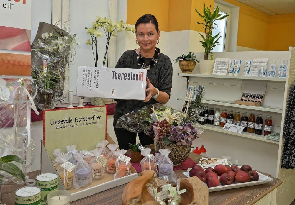 Die Kunden von Angelika Wild sollen sich gut und fit fühlen. Dafür sorgt sie mit ihrer Produktpalette.