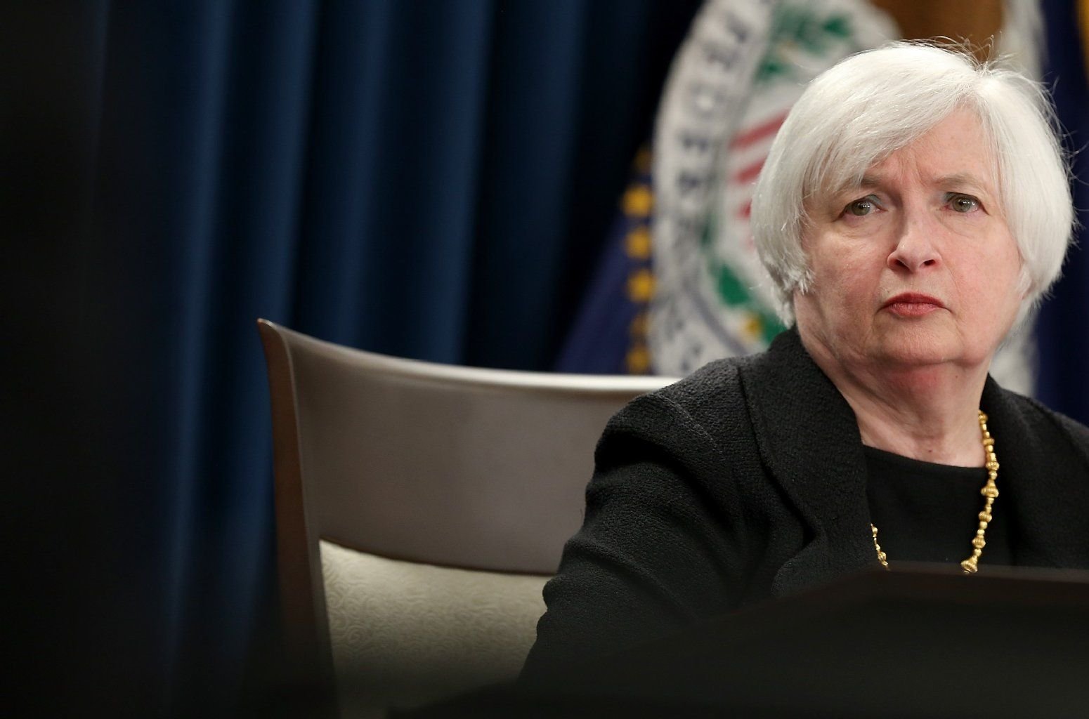 Die Chefin der amerikanischen Notenbank: Janet Yellen.