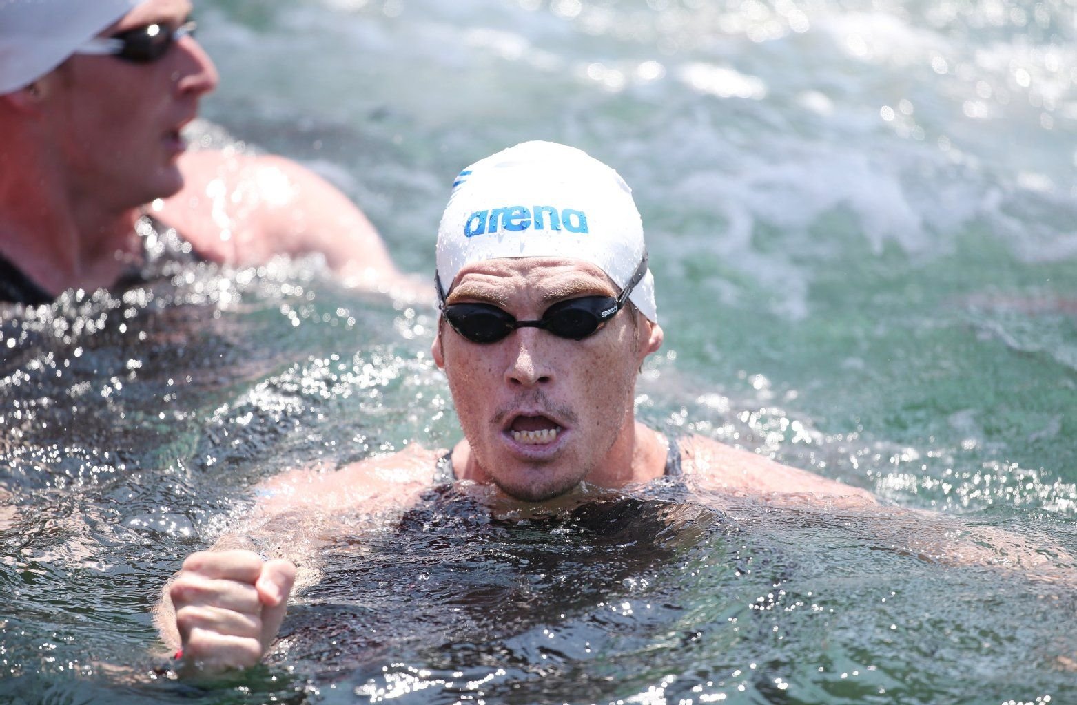 Der Langstreckenschwimmer Thomas Lurz aus Würzburg hat am Montag in Bearcelona Silber über 10 Kilometer gewonnen.