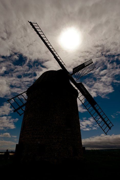 Die Warnstedter Mühle.