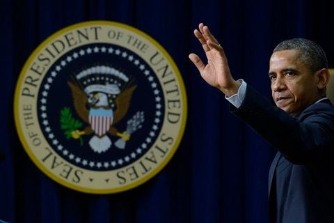 Barack Obama wird am Wochenende zum zweiten Mal vereidigt. (FOTO: DPA)