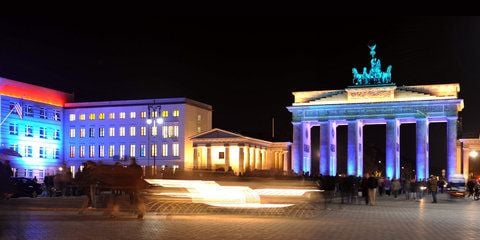 Vom 13. bis 24. Oktober lässt das 6. Festival of Lights ganz Berlin erstrahlen. (FOTO: DPA)