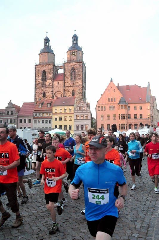 Die vierte Auflage des Wittenberger Nachtlaufs geht am 3. Mai 2014 um 20 Uhr über die Bühne.