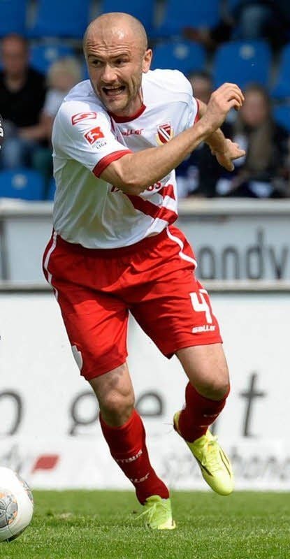 Ivica Banovic zeigte sich in Cottbus einsatzstark.