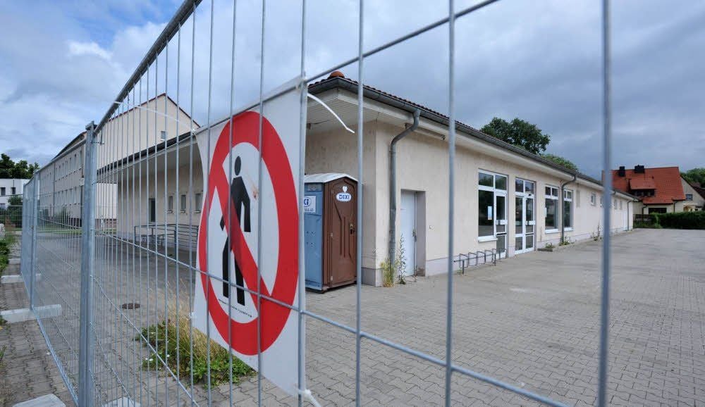 Hier entsteht eine Dialyse-Praxis für Patienten aus Bitterfeld und der Umgebung.