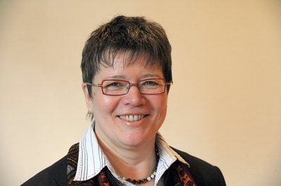 Die Stuttgarterin Ilse Junkermann, künftige Landesbischöfin der Evangelischen Kirche in Mitteldeutschland (EKM), auf der Synode der EKM in Lutherstadt Wittenberg. (FOTO: DPA)