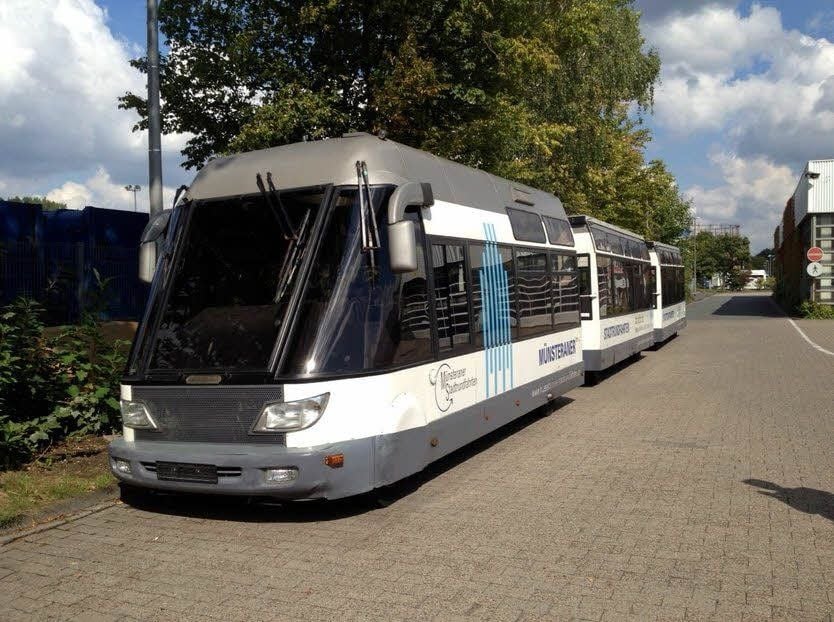 Für die für das kommende Jahr geplanten Panoramafahrten in Halle soll das "Münsteraner"-Modell aus Münster zum Einsatz kommen.