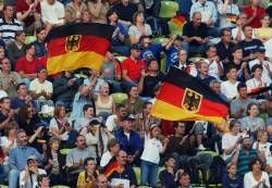 Die deutschen Fans bei den Europameisterschaften
