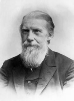 Der Schriftsteller Wilhelm Raabe (u.a. «Der Hungerpastor», «Die schwarze Galeere») in einer zeitgenössischen Aufnahme.