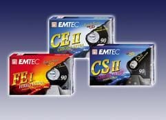 Geschrumpftes Sortiment - Cassettenhersteller Emtec Magnetics (früher BASF) hat nur noch Chrom- und Eisenbänder im Programm. (Foto: Emtec Magnetics/dpa)